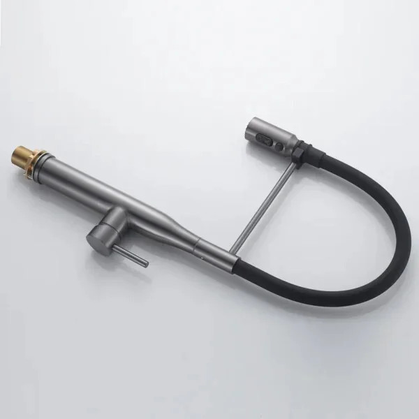 Изображение товара Смеситель Shevanik S123T-3 (оружейная сталь)