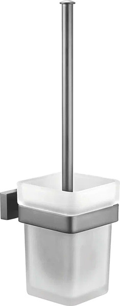 Изображение товара Ершик для унитаза Shevanik SG5600T (оружейная сталь/стекло)