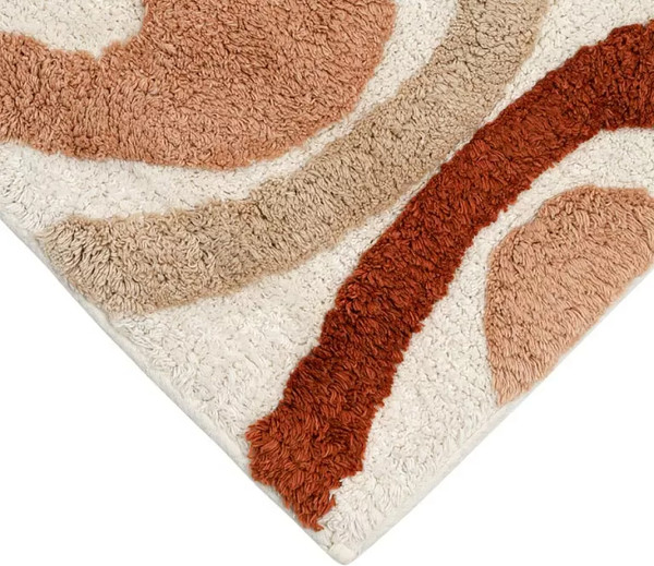 Изображение товара Коврик для ванной Tkano Ethnic Tkano Flow / TK25-BM0001 (терракотовый)