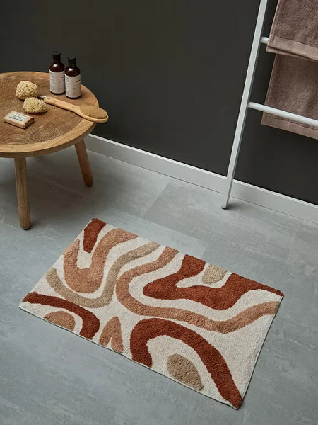 Изображение товара Коврик для ванной Tkano Ethnic Tkano Flow / TK25-BM0001 (терракотовый)