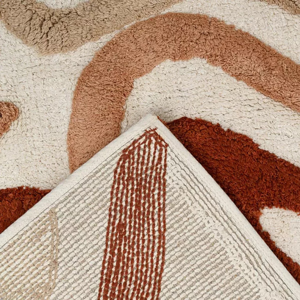 Изображение товара Коврик для ванной Tkano Ethnic Tkano Flow / TK25-BM0001 (терракотовый)