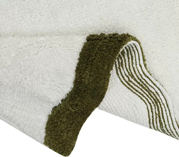 Изображение товара Коврик для ванной Tkano Trendy Ruffles / TK25-BM0006 (оливковый)