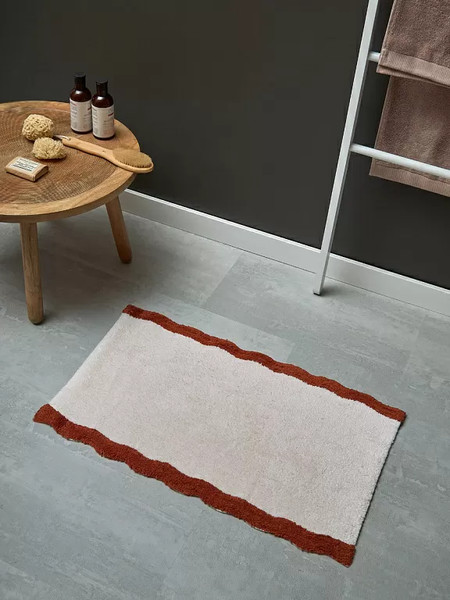 Изображение товара Коврик для ванной Tkano Trendy Ruffles / TK25-BM0005 (терракотовый)