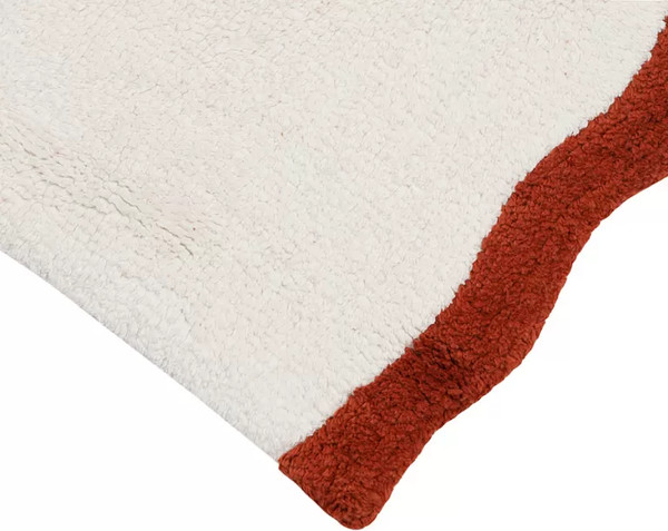 Изображение товара Коврик для ванной Tkano Trendy Ruffles / TK25-BM0005 (терракотовый)