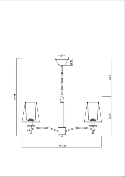 Изображение товара Люстра Arte Lamp A4098LM-5CC