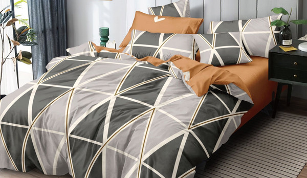 Изображение товара Комплект постельного белья LUXOR № F 77022 2сп с европростыней (поплин)