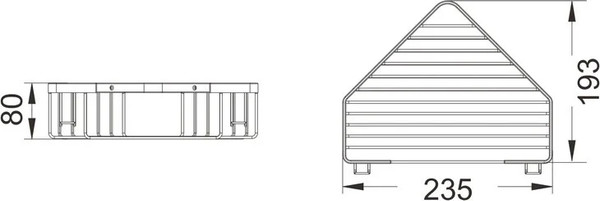 Изображение товара Полка для ванной Shevanik SW01G (золотой сатин)