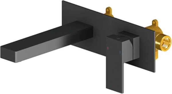 Изображение товара Смеситель Grocenberg  GB588BL (черный матовый)