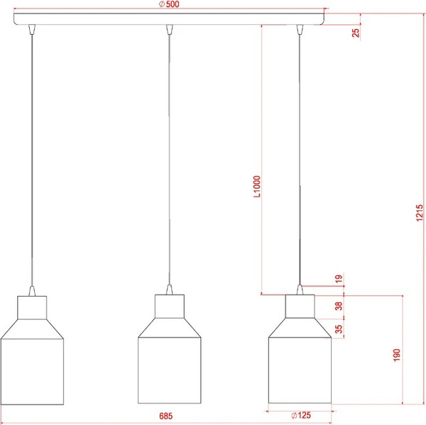 Изображение товара Люстра Arte Lamp A7073SP-3BK