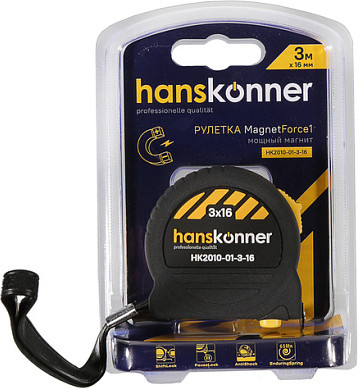 Изображение товара Рулетка Hanskonner HK2010-01-3-16