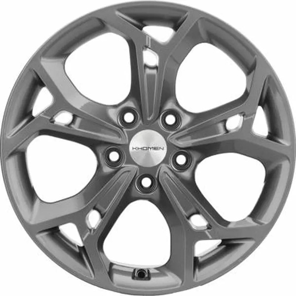 Изображение товара Литой диск Khomen KHW1702 Kodiaq/Tiguan 17x7" 5x112мм DIA 57.1мм ET 40мм (Gray)