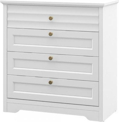 Изображение товара Комод ELVA Риволо NEM05T-4S-900/400/930 (35) (белый)