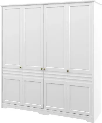 Изображение товара Шкаф ELVA Риволо NEM05HP-4D-2090/620/2220 (35) (белый)