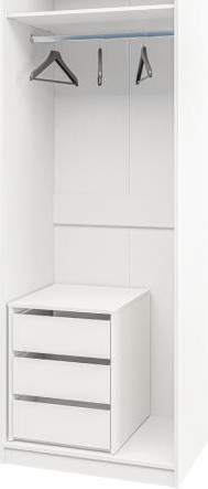 Изображение товара Тумба ELVA Риволо NEM05T-3S-490/540/600 (03) (белый)