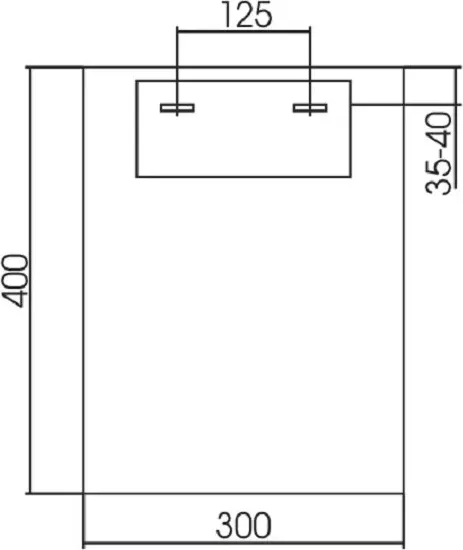 Изображение товара Зеркало Silver Mirrors прямоугольник 30x40 / 00000538