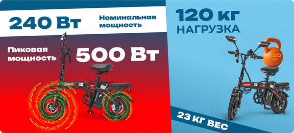 Изображение товара Электровелосипед Minako F7 (черный)