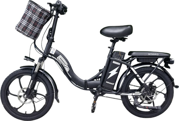 Изображение товара Электровелосипед Minako F7 (черный)