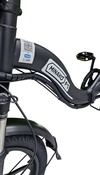 Изображение товара Электровелосипед Minako F7 (черный)