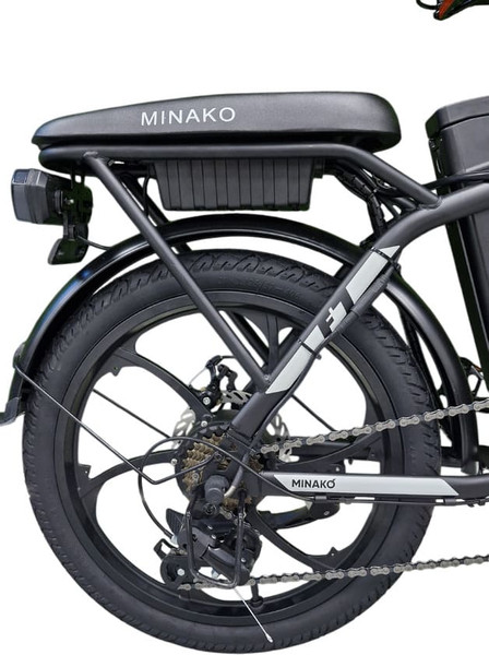 Изображение товара Электровелосипед Minako F7 (черный)