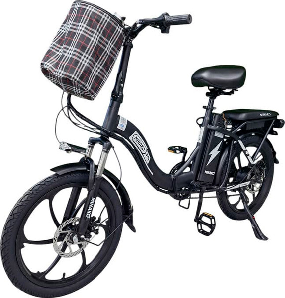 Изображение товара Электровелосипед Minako F7 (черный)