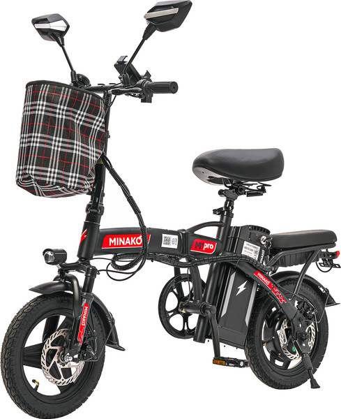 Изображение товара Электровелосипед Minako M1 Pro (красный)