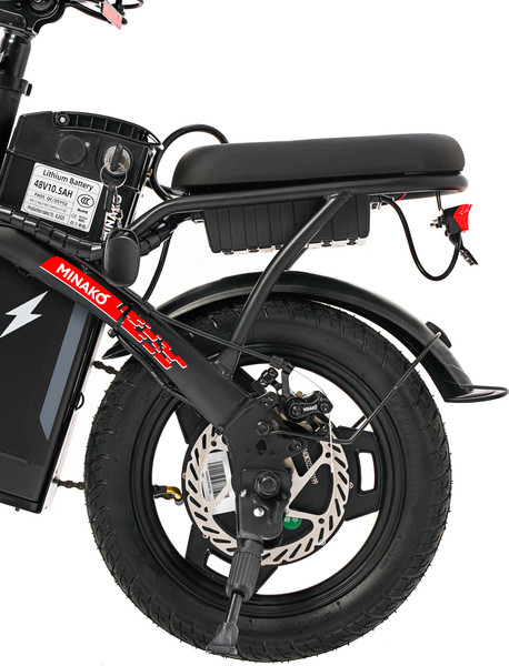 Изображение товара Электровелосипед Minako M1 Pro (красный)