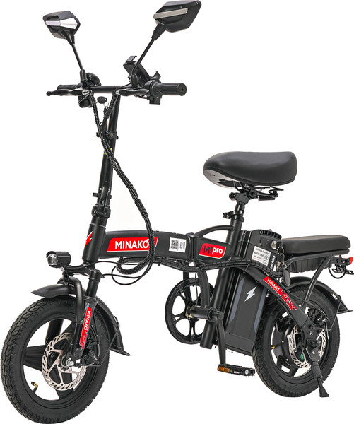 Изображение товара Электровелосипед Minako M1 Pro (красный)