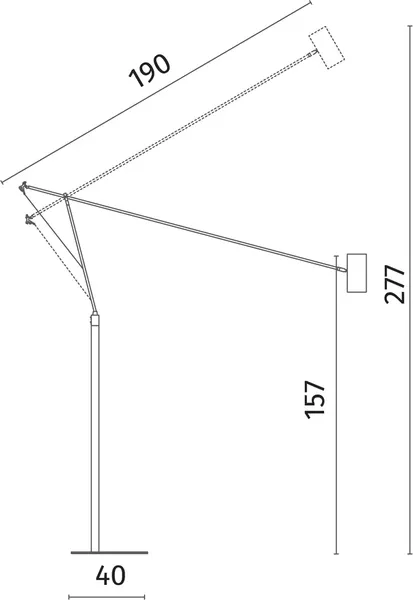 Изображение товара Торшер Divinare 3233/49 PN-1