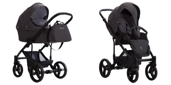 Изображение товара Детская универсальная коляска Bebetto Magnum Light 2в1 (03, темно-серый)