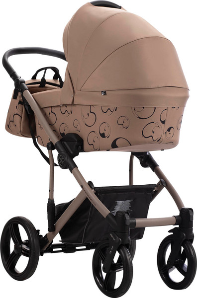 Изображение товара Детская универсальная коляска Bebetto Magnum Light SE 2в1 (06, темно-бежевый/бежевая рама)