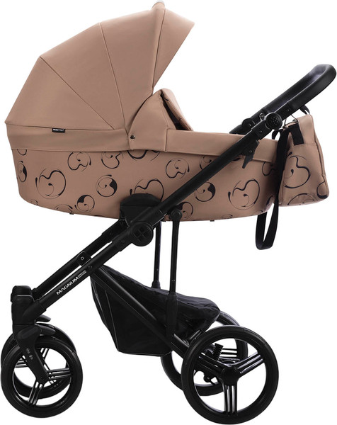 Изображение товара Детская универсальная коляска Bebetto Magnum Light SE 2в1 (06, темно-бежевый/черная рама)