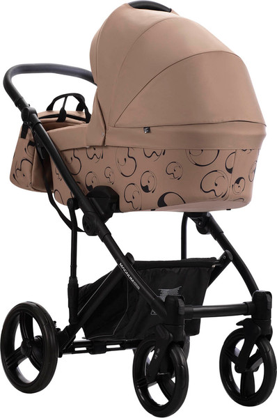 Изображение товара Детская универсальная коляска Bebetto Magnum Light SE 2в1 (06, темно-бежевый/черная рама)
