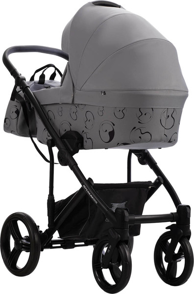 Изображение товара Детская универсальная коляска Bebetto Magnum Light SE 2в1 (07, светло-серый/черная рама)