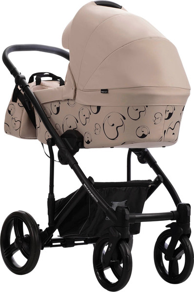 Изображение товара Детская универсальная коляска Bebetto Magnum Light SE 2в1 (08, светло-бежевый/черная рама)