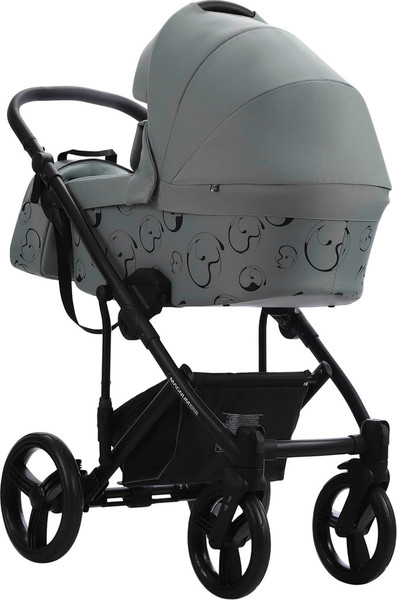 Изображение товара Детская универсальная коляска Bebetto Magnum Light SE 2в1 (09, шалфей/черная рама)