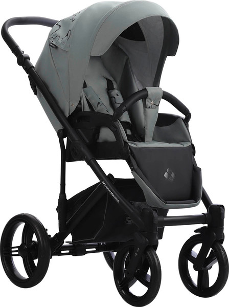 Изображение товара Детская универсальная коляска Bebetto Magnum Light SE 2в1 (09, шалфей/черная рама)