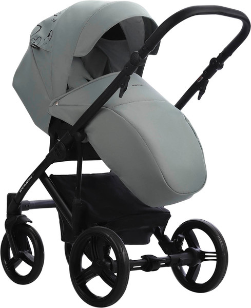 Изображение товара Детская универсальная коляска Bebetto Magnum Light SE 2в1 (09, шалфей/черная рама)
