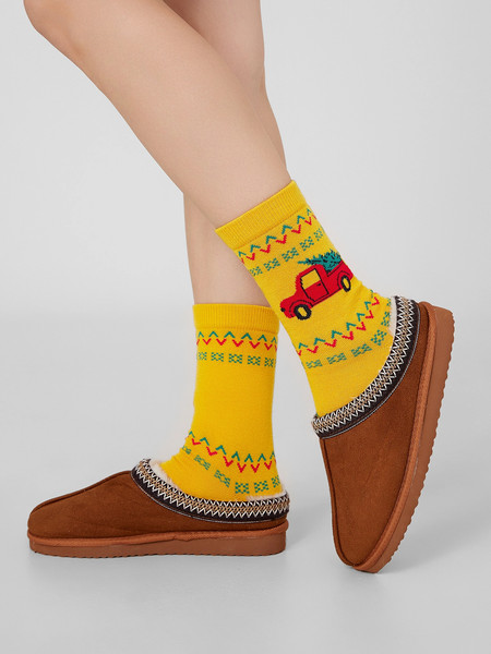 Изображение товара Носки Mark Formelle 394K-2959 (р.23-25, горчичный)