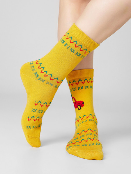 Изображение товара Носки Mark Formelle 394K-2959 (р.23-25, горчичный)