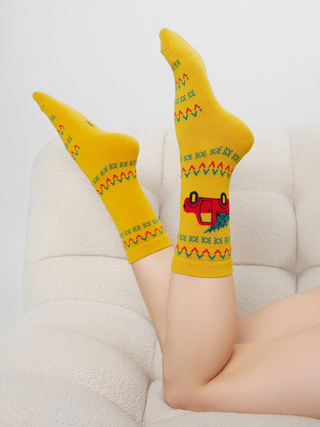 Изображение товара Носки Mark Formelle 394K-2959 (р.23-25, горчичный)