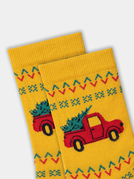 Изображение товара Носки Mark Formelle 394K-2959 (р.23-25, горчичный)