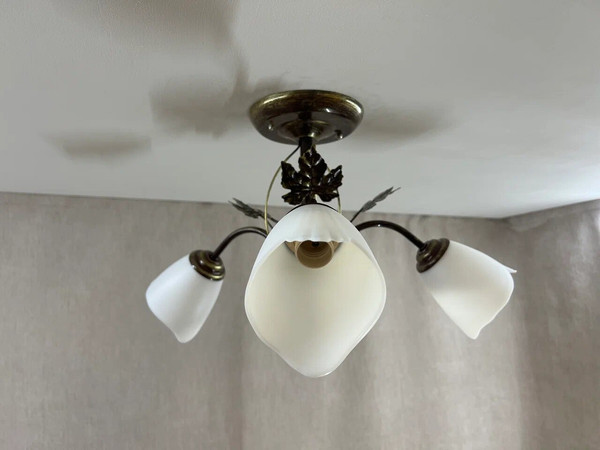 Изображение товара Люстра Lumix 1007/3 (коричневый/золотой)