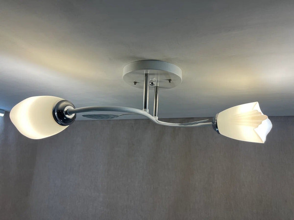 Изображение товара Потолочный светильник Lumix 1011/2 (белый/хром)