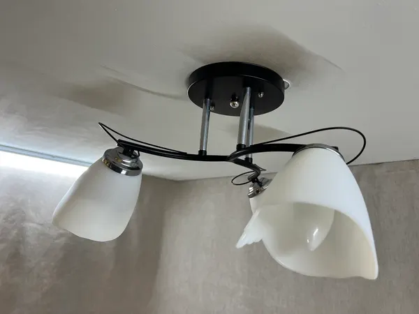 Изображение товара Люстра Lumix 1009/3 (черный/хром)