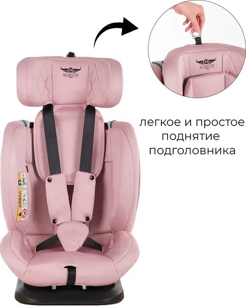 Изображение товара Автокресло Martin Noir Discovery I-Size (Pink Pegasus)