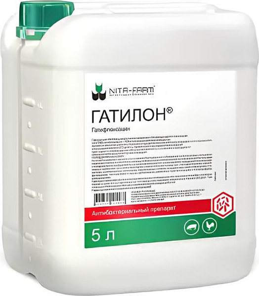 Изображение товара Раствор от блох Nita-Farm Гатилон (5л)