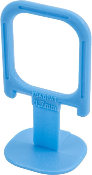 Изображение товара Система выравнивания плитки Decor Зажим Квадрат 40шт + Клин 40шт 0.7мм / 446-4040