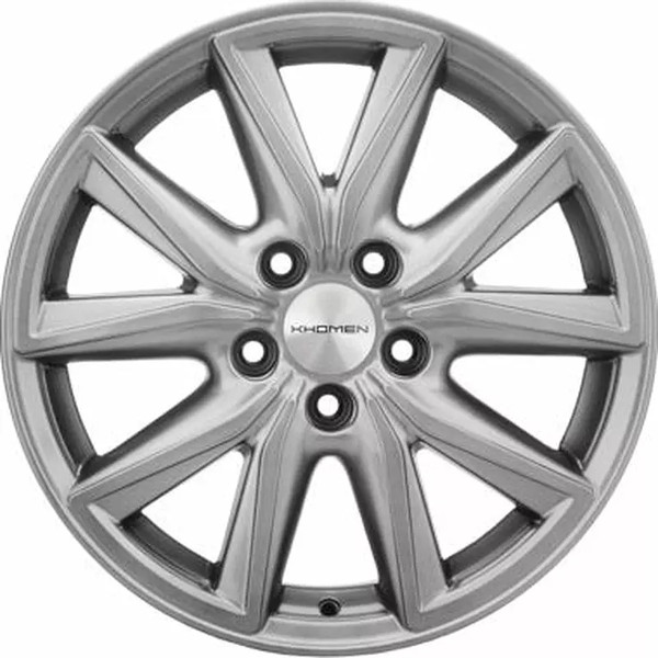 Изображение товара Литой диск Khomen KHW1706 RAV4 17x7" 5x114.3мм DIA 60.1мм ET 39мм G-Silver