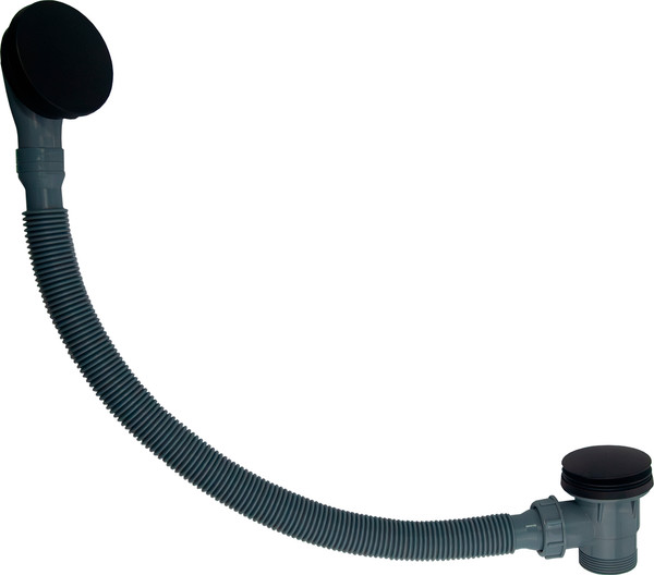 Изображение товара Ванна акриловая Lauter Oasis 170 / 21203070 (с каркасом и сифоном 21Y31001 матовый черный)