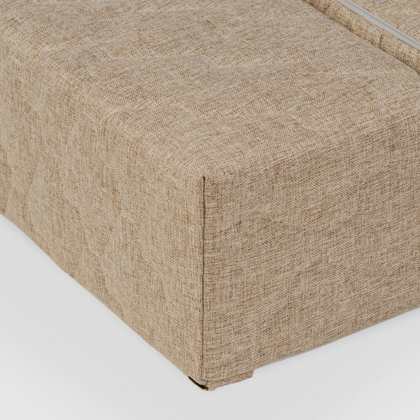 Изображение товара Бескаркасное кресло-кровать buyson BuyDream Тк. Madagaskar 02 202x70 (бежевый)